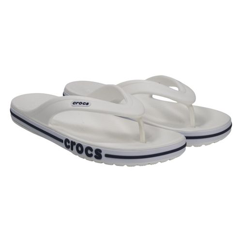 Chinelo Crocs Bayaband Flip 205393 Branco