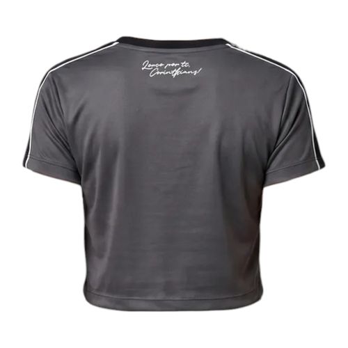 Cropped Braziline Corinthians 007007327 Chumbo