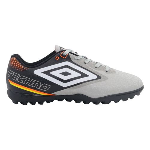 Chuteira Society Umbro Techno II Jr FB00342 Cinza
