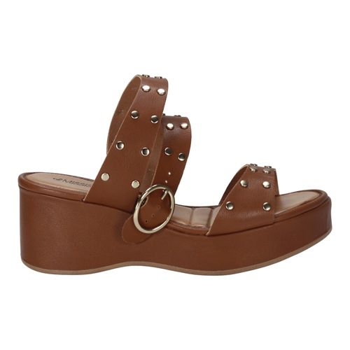 Sandalia Anabela Mississipi Mf505 Tabaco