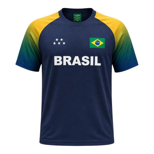 Camisa Braziline Brasil Amazônica 2300799806 Marinho