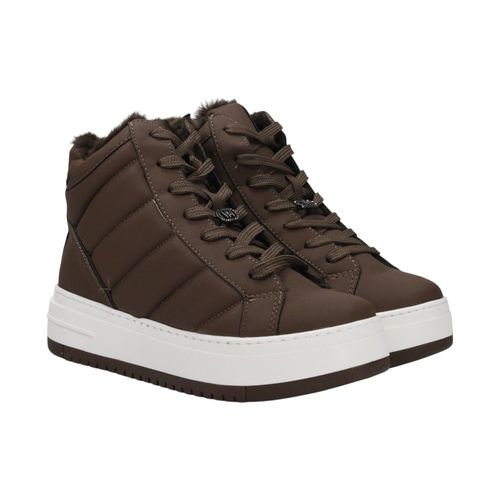 Bota Coturno Via Marte 306-003 Marrom