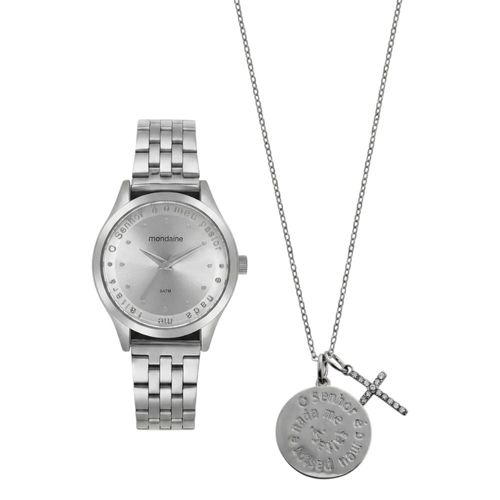 Relógio Mondaine C/ Semijoia 99748L0mkne3k1 Prata