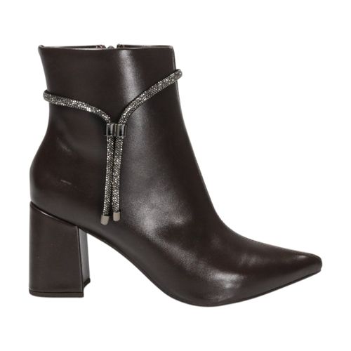 Bota Coturno Dandara 514.7479 Marrom