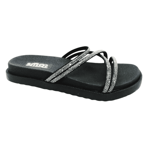 Tamanco Rasteira Nilqi 210.1 Preto