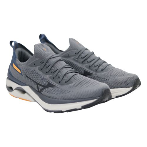 Tênis Mizuno Wave Mirai 7 101012012 Chumbo