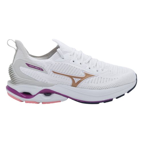 Tênis Mizuno Wave Mirai 7 101012012 Branco/Bronze