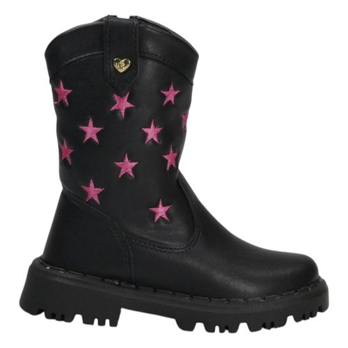 Bota Coturno Nilqi 1650.10 Preto