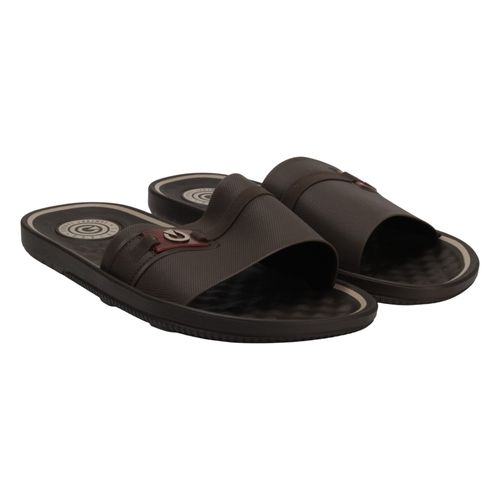 Chinelo Slide Cartago Arizona 12393 Marrom
