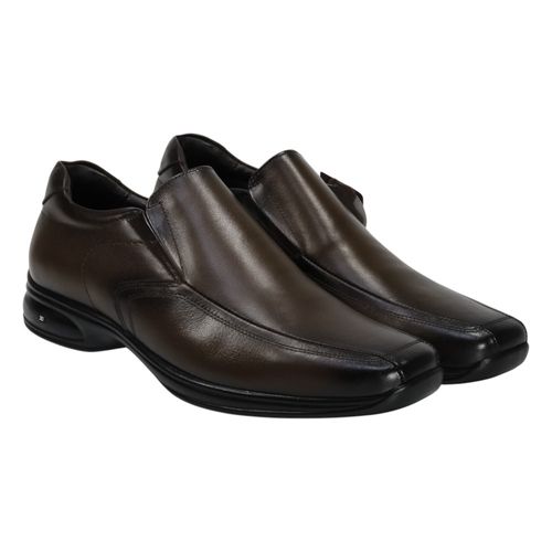 Sapato Social Jota Pe 3D Vision 71455 Marrom