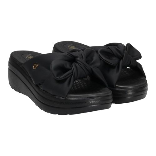 Tamanco Anabela Dijean 33120018 Preto