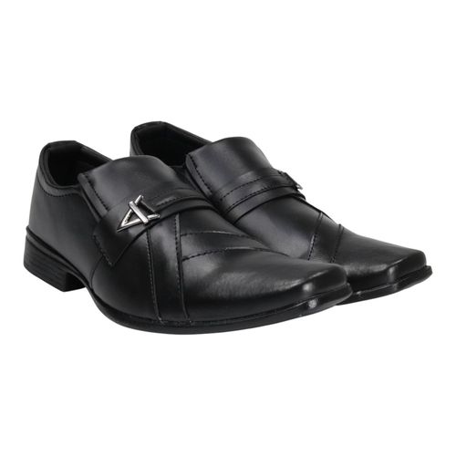 Sapato Social Mais Leve 604 Preto