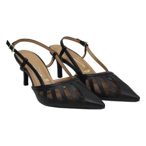 Scarpin Vizzano Chanel 1456.116 Preto