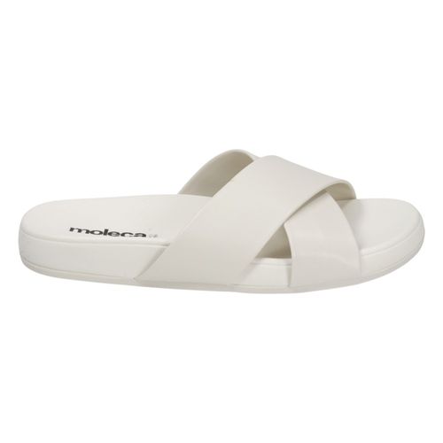 Tamanco Rasteira Moleca 5591.100 Branco
