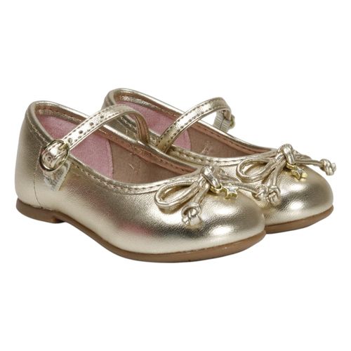Sapatilha Molekinha 2106.1065 Dourado