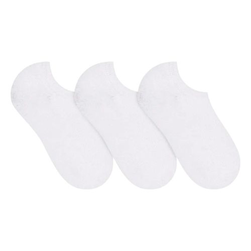 Meia Invisível Selene Kit C/3 39/44 4825.001 Branco