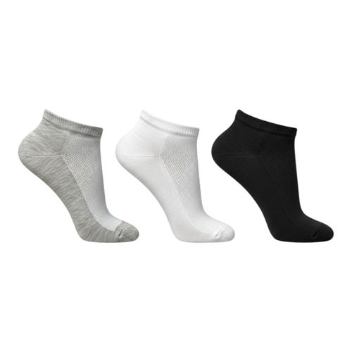 Meia Cano Curto Selene Kit C/3 34/39 4835.001 Branco/Cinza/Preto