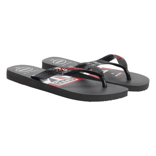 Chinelo Havaianas Top Times São Paulo 4148307 Preto