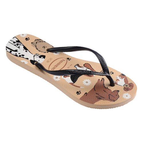 Chinelo Havaianas Slim Pets 4132567 Marrom