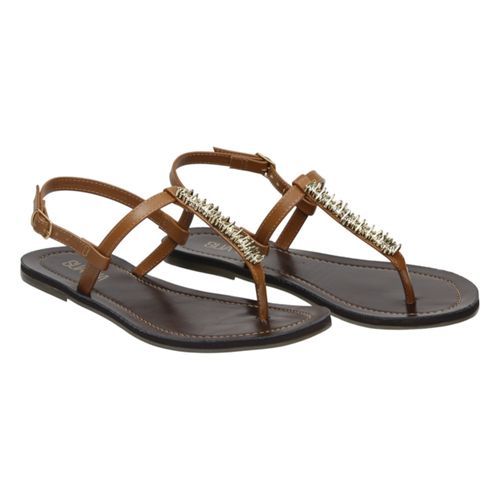 Sandalia Rasteira Sua Cia 8451.16636 Marrom