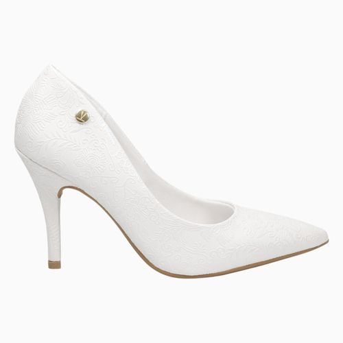 Scarpin Salto Vizzano 1184.1468 Napa Branco
