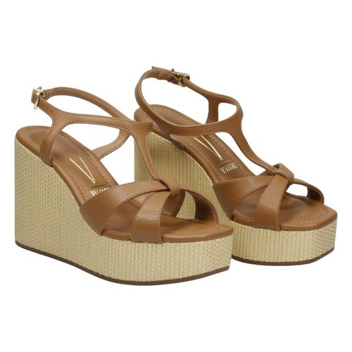 Sandalia Anabela Vizzano 6590.103 Pelica Camel