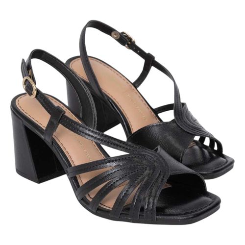 Sandalia Salto Dakota Db522 Preto