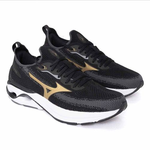 Tênis Mizuno Wave Mirai 8 101140140 Preto