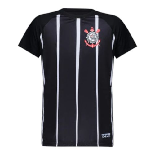 Camisa Coimbra Corinthians Infantil 32722 Preto
