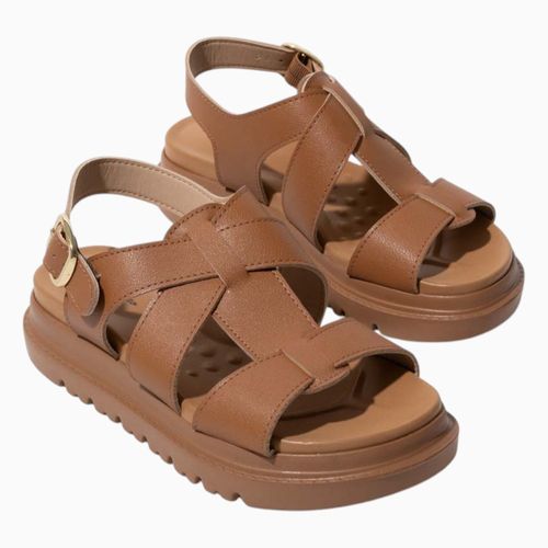 Sandália Rasteira Modare 7200.113 Camel