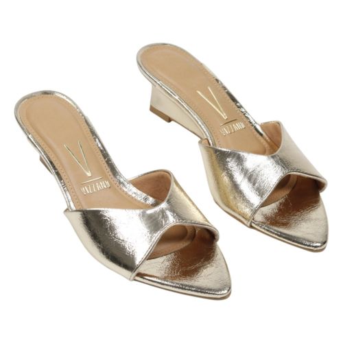 Tamanco Vizzano Anabela 6591.200 Dourado