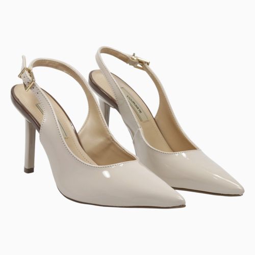Scarpin Via Marte Chanel 044-021 Bege