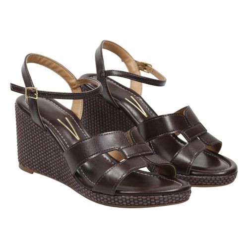 Sandália Anabela Vizzano 6501.130 Chocolate