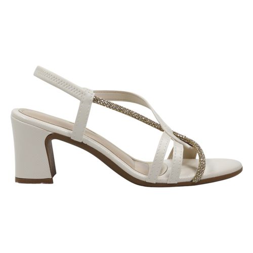 Sandália Salto Mississipi J2541 Branco