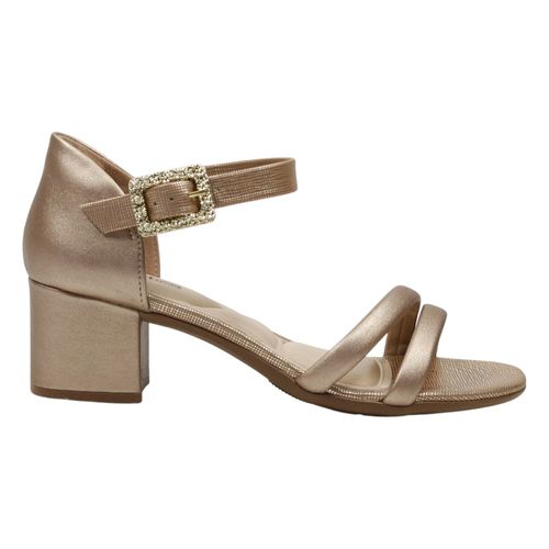 Sandália Salto Comfortflex 2657404 Rose