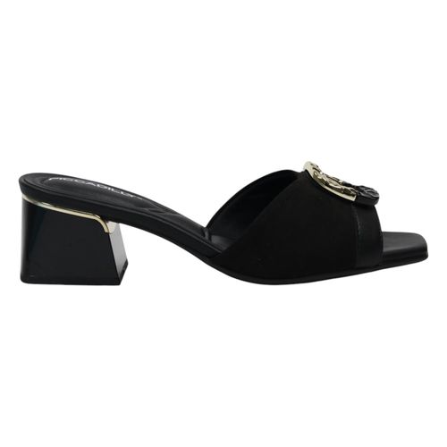 Tamanco Salto Piccadilly 543112 Preto