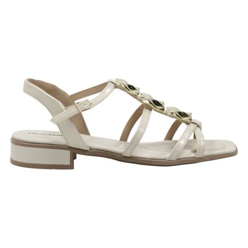 Sandália Rasteira Piccadilly 591004 Branco