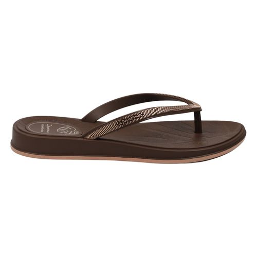 Chinelo Ipanema Shine 27570 Marrom