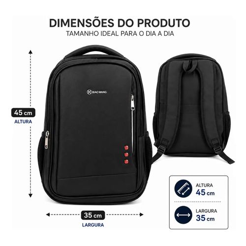Mochila Gooc Mmy B 49002-L Preto