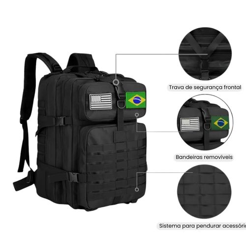 Mochila Gooc MML TATICA LONA Preto