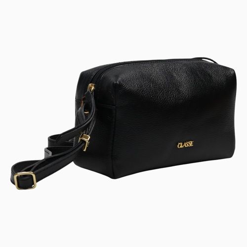 Bolsa Classe Couro 3641-1 Preto