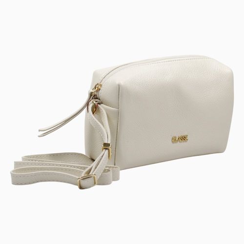 Bolsa Classe Couro 3641-1 Branco
