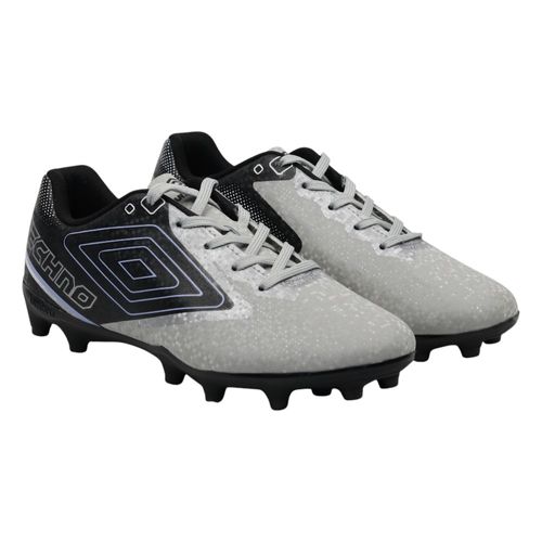 Chuteira Campo Umbro Techno Ii Jr Fb00343 Cinza