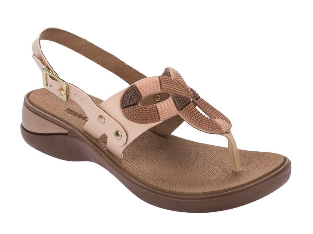 Terra E Agua Sandalia Anabela 484600 Diversos