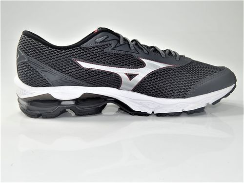 Tênis Mizuno Wave Frontier 12 389-Chumbo/Prata