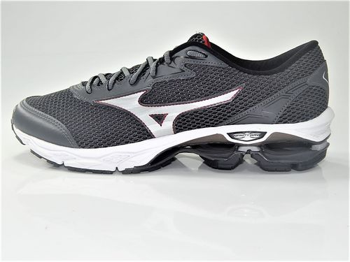 Tênis Mizuno Wave Frontier 12 389-Chumbo/Prata