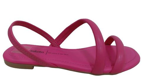 Sandália Rasteira Dakota Rosa