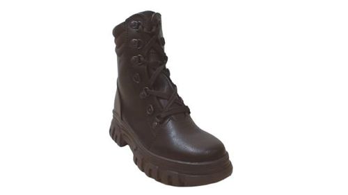 Bota Coturno Mooncity Marrom