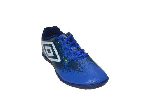 Chuteira Society Infantil Umbro 327 - Azul/Bco/Marin