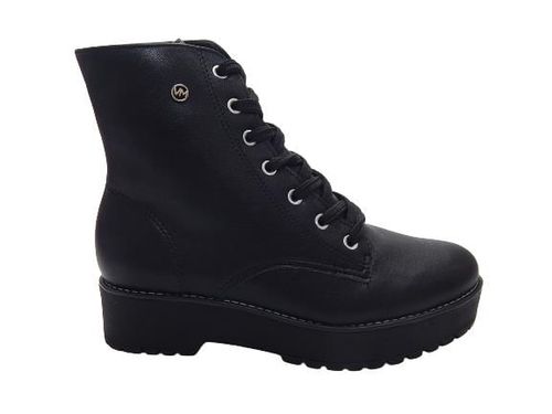 Via Marte Coturno Feminina 22-202 Preto